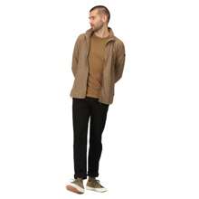 Regatta Mens Edley Marl Full Zip Fleece Jacket (Gold Sand) - Sand - View 5