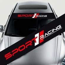 1 Miếng Dán Kính Chắn Gió Phía Trước Xe Hơi Phản Quang Bắt Mắt, Dành Cho Xe Toyota Cho Yaris Cho Camry Cho Tacoma Cho RAV4 Cho Tràng Hoa Nhãn Dán Thời Trang Bền bỉ, Chống Chịu Thời Tiết - màu đen - Xem 1