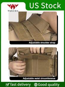 YAKEDA 热门户外快拆战术背心，户外装备 - 彩色 - 查看 5