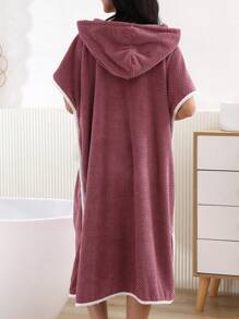 女士单件无袖浴袍，适合夏季婚礼家居浴室装饰，适合返校季