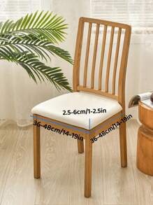 1 Vỏ Bọc Ghế, Vỏ Bảo Vệ Ghế Ăn Co Giãn Chống Thấm Nước Và Chống Dầu Bằng Da Pu, Tấm Bọc Bảo Vệ Ghế Có Thể Giặt Được, Tấm Bọc Bảo Vệ Ghế Có Thể Giặt Được Cho Nhà Bếp Gia Đình - Màu be - Xem 4