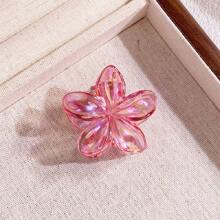 1/2/5/10 chiếc Kẹp tóc hình quả trứng mini mạ điện màu AB cỡ nhỏ kẹp tóc hoa Zinnia mùa hè kẹp tóc nhiều màu kẹp tóc vuốt tóc kẹp hàm kẹp tóc - hoa huệ trong suốt - Xem 16