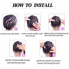 18Inch  Wavy Senegalese Twist Crochet Hair Braids Wavy Ends Synthetic Hair Extension Curly Crochet Twist Braiding Hair