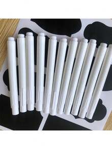 5PCS Dust-Free White Liquid Chalk Marker Pen Erasable Blackboard Pen - White - View 11