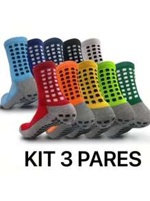 Kit 03 Pairs Of One Pro Socks Football Socks Non-Slip Cotton Sports Socks - Nhiều màu - Xem 1