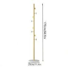 Marble Base Hanging Coat Rack, Freestanding Simple Home Entryway Bag Hat Rack, Modern Luxury Viral Storage Hanger For Bedroom - Multicolor - View 8
