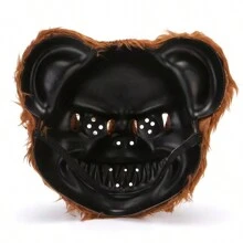 1 mặt nạ gấu nâu mặt nạ hóa trang Halloween Phục sinh mặt nạ đen lông kinh dị đạo cụ trang trí, Giáng sinh - Nhiều màu - Xem 8