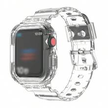 Potrivit pentru Applewatch Cureau Glacier Watch Strap Tpu Transparent Curea Apple Watch integrată