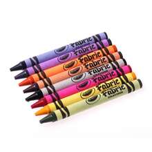 One,  8-Color Washable Crayons Can Be Used To Paint On Clothing Without Losing Color - Multicolor - View 2