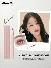CHEERFLOR Ultra Fine Liquid Liner Pencil, Eyeliner Pencil, Lower Eyelashes Pencil, Lying Silkworm Shadow Pencil, Intense Color, Smooth Ink Flow, Fast Dry, Waterproof And Sweatproof,600mg