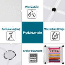 Bedroom Armoires - White - View 6