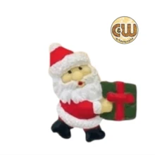 Khuôn silicon Ông già Noel kèm quà tặng - Trang trí, Bánh kẹo và Thủ công - - Tiệc - trắng - Xem 2