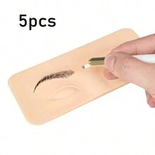 1入組訓練化妝人偶頭 - 非常適合眉毛，睫毛和眼睫毛擴展 - 提高技巧和增強您的外觀 - 彩色 - 查看 9