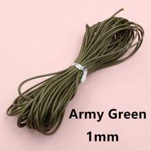 10 metros de cordón encerado de 1/1,5 mm de grosor, hilo, cuerda, correa para hacer manualidades, pulseras, collares y suministros de joyería DIY - cordón encerado - Ver 37