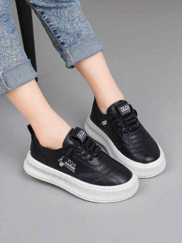 Simple & Comfortable Casual Sports Shoes For Boys & Girls, Outdoor Sports & Daily Wear, Autumn