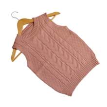 Cropped Regata Feminina Modal Top Summer Tricot Malha | Summer Blogueirinha Braid - 米色 - 查看 1