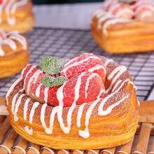 1pc Blueberry Pastry Bread Replica Decorative Prop For Home Interior And Photography - Multicolor - View 2