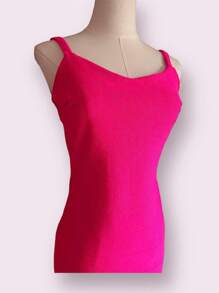 Vestido estilo bandage - Rosa Fucsia - Ver 3