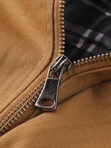 LEDUNTINO Giacca casual da uomo con bottoni, stile cargo, adatta come regalo per marito/fidanzato, giacca antivento leggera da uomo con cappuccio staccabile, tasconi, giacca primaverile/autunnale