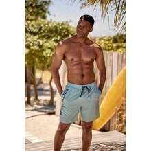 Animal Mens Deep Dive  Boardshorts (Pale Blue) - Blue - View 1