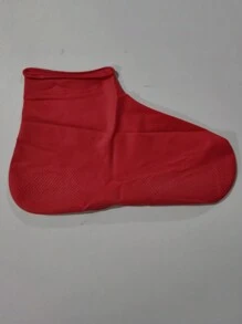 2 piezas Cubiertas de zapato universales portátiles y a prueba de agua para acampar al aire libre, cubiertas de zapato de lluvia antideslizantes de látex, gruesas y duraderas para exteriores, playa, ciclismo, unisex