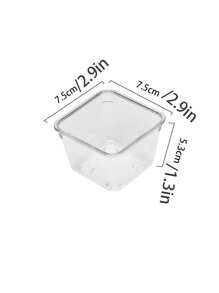 1 Ngăn Kéo/Hộp Đựng Đồ Trang Điểm Để Bàn, Hộp Đựng Trang Điểm Trong Suốt, Hộp Đựng Phụ Kiện Trang Sức Nhiều Ngăn Chống Trầy Xước, Đồ Trang Trí Kỳ Lạ - Trong sáng - Xem 9