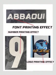 Camisetas de clubes de fútbol de la Copa del Mundo, equipo deportivo profesional de estilo novio, se pueden personalizar con tu nombre, número, logotipo y cualquier patrón que necesites imprimir en la ropa. Ropa de entrenamiento de competición personalizada disponible, admitiendo personalización de equipo.