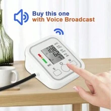 1 pieza Monitor de presión arterial, instrumento automático doméstico para medir la presión arterial, monitor de presión arterial de tipo para el brazo, monitor de presión arterial en inglés neutro con conexión USB - ¡Esta herramienta no incluye baterías!