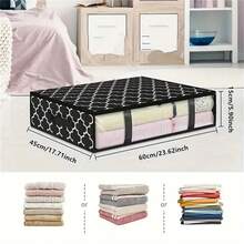 Jia Ye 3 túi đựng đồ dưới gầm giường, hộp đựng bằng vải không dệt có thể gấp lại có quai xách đựng quần áo, đồ chơi - Đồ trang trí chống ẩm, chống bụi Trang trí lễ hội Trang trí phòng Trang trí nhà Trang trí Trang trí phòng ngủ Trang trí, Trang trí phòng, Đồ trang trí, Đồ trang trí, Đồ trang trí, Đồ lưu trữ, Đồ sắp xếp Quần váy Giày Quần jean Bốt Váy - Nhiều màu - Xem 9