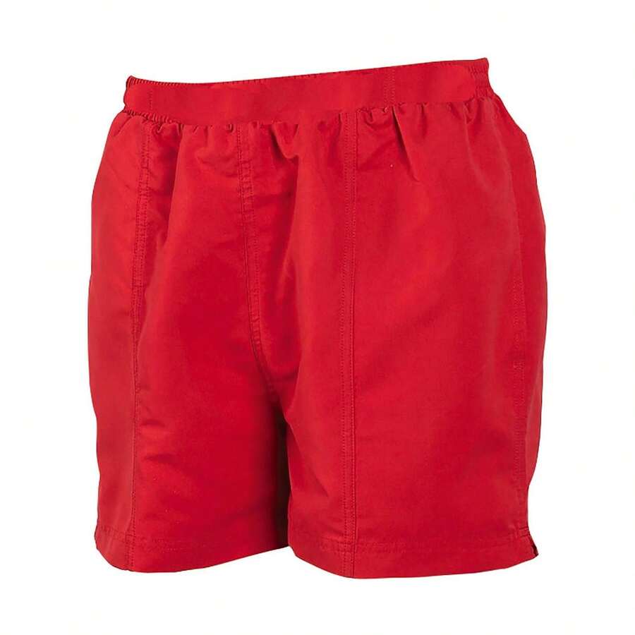 Tombo Womens/Ladies All Purpose Shorts (Red) - Red - View 1