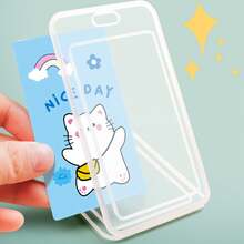 Ausweisinhaber, süße Ausweis-Hülle für die Schule, Arbeitsausweis Schutz - Verschiedenfarbig - Übersicht 4