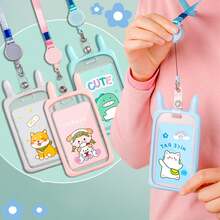 Ausweisinhaber, süße Ausweis-Hülle für die Schule, Arbeitsausweis Schutz - Verschiedenfarbig - Übersicht 1