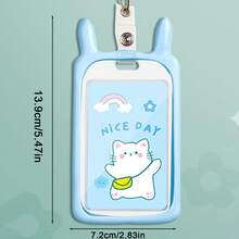 Ausweisinhaber, süße Ausweis-Hülle für die Schule, Arbeitsausweis Schutz - Verschiedenfarbig - Übersicht 3