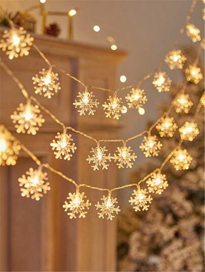 1 Stück 10/20/30 LED 2m/3 Meter/4,5m Schneeflocken Lichterkette, geeignet für Zimmer, Schlafzimmer, alle Jahreszeiten, Feiertags-Dekoration, Märchenhafte Lichter, Weihnachts-Feenlichter Halloween-Dekoration Weihnachts-Dekoration Erntedank-Hochzeit Heim-Dekoration Heim-Dekoration Herbst-Dekoration Herbst-Dekoration Geburtstags-Dekorationen für Geschenke Party-Zubehör Innen-Feiertags-Festival-Dekoration Wanddekoration Halloween-Ornamente Weihnachts-Dekoration XMAS-Dekoration Weihnachtsbaum Geschenk-Dekoration Erntedank-Hochzeit Heim-Dekoration Heim-Dekoration Herbst-Dekoration Herbst-Dekoration Geburtstags-Dekorationen für Geschenke Party-Zubehör Innen Außen Garten Feiertags-Festival-Dekoration Halloween-Dekoration Wanddekoration Halloween-Ornamente