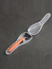 5PCS/3PCS/2PCS/1PC Plastic Travel Razor Case, Outdoor Camping Business Travel Portable Razor Holder Container Storage Shaving Case, Compact Protective Razor Case - Clear, Dust-Proof Travel Storage Case, Plastic Razor Holder, Back To School Bag Travel Essentials, Beach Summer Vacation Travel Storage Box,Boyfriend Gifts, Home, Room, Friends, Accessories, Halloween, Christmas, New Year, Fun Gifts Makeup Bag Makeup Bags Makeup Organizer Makeup Storage Makeup Pouch Make Up Pouch