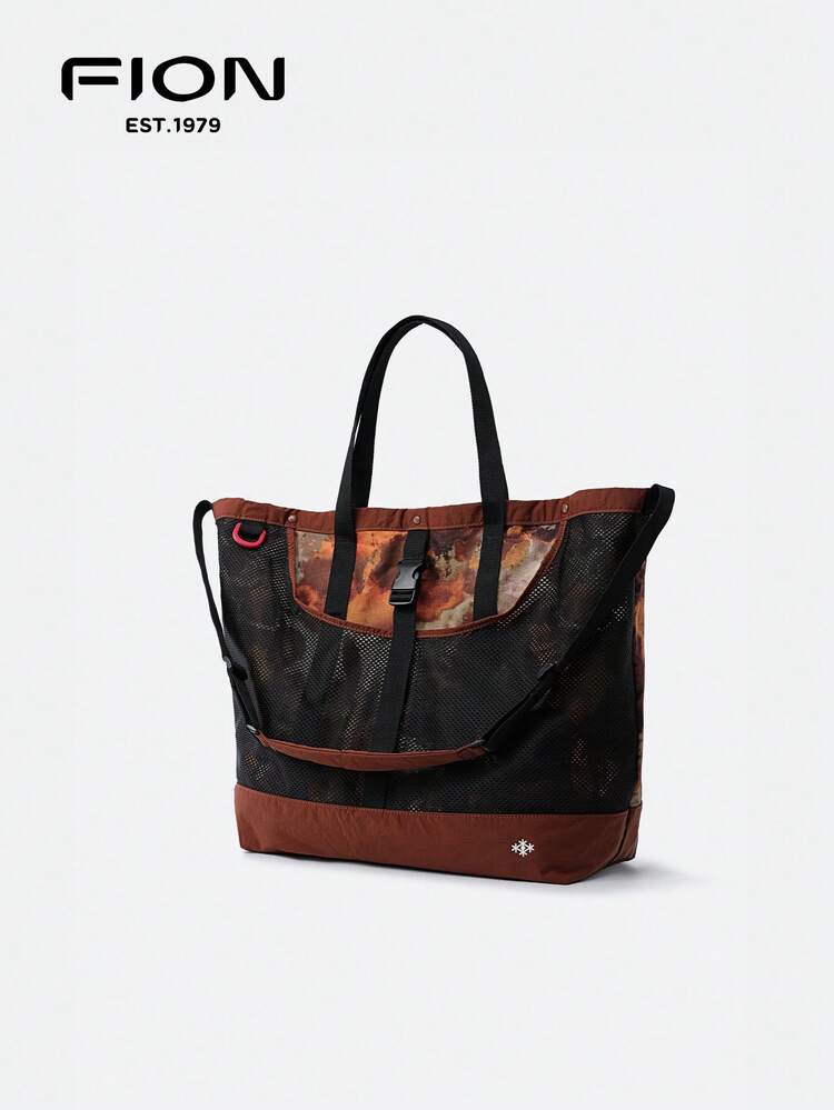 Borsa grande da donna stampata con cane gatto animale carino borsa a tracolla pieghevole riutilizzabile ecologica borsa da viaggio femminile da spiaggia  1524