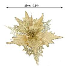 1 Máy Tính Lấp Lánh Nhân Tạo Hoa Giáng Sinh Trang Trí Cây Giáng Sinh Nhà Hoa Giả Giáng Sinh Đồ Trang Trí Đồ Trang Trí Năm Mới - Nhiều màu - Xem 9