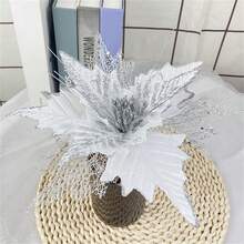 1 Máy Tính Lấp Lánh Nhân Tạo Hoa Giáng Sinh Trang Trí Cây Giáng Sinh Nhà Hoa Giả Giáng Sinh Đồ Trang Trí Đồ Trang Trí Năm Mới - Nhiều màu - Xem 3