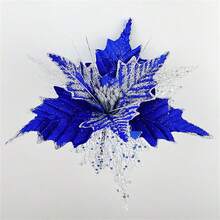 1 Máy Tính Lấp Lánh Nhân Tạo Hoa Giáng Sinh Trang Trí Cây Giáng Sinh Nhà Hoa Giả Giáng Sinh Đồ Trang Trí Đồ Trang Trí Năm Mới - Nhiều màu - Xem 7