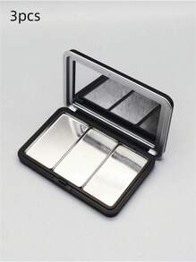 3/6/9/12/18 槽空磁性眼影盘化妆品收纳盒、口红和遮瑕膏收纳盒