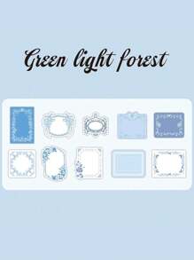 30 Sheets Of Retro Embossed Relief Printing Thickened Cowhide Specialty Paper Memo Pad With Floral Bow Detail Frame, Ins Style, Writable Note Card For Journal Decoration, Craft Paper Back To School