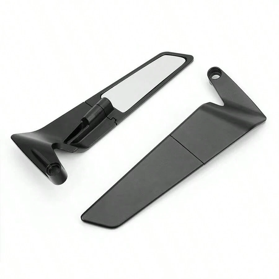 Universal Motorcycle Windshield Rearview Mirror CNC Side Mirror Parts Brand New Motorcycle Windshield Side Mirror - Black - View 1