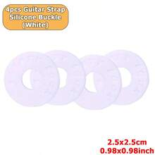 Bộ 14 phụ kiện đàn guitar ABS sáng tạo hợp kim nhôm Capo đàn guitar dây đeo đàn guitar có thể điều chỉnh Straplook hộp đựng đàn Bass Ukulele phụ kiện - Nhiều màu - Xem 17