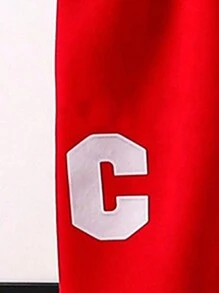 2 piezas Conjunto de sudadera con estampado de oso y pantalones con estampado de letras para niños pequeños de moda - Multicolor - Ver 7