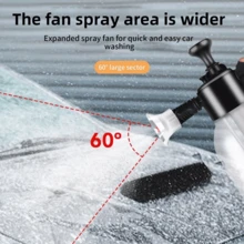 2L Hand Pump Foam Sprayer Hand Pneumatic Foam Cannon Snow Foam Car Wash Spray+ Perfume Perfume Accessories,Kitchen - White - View 5