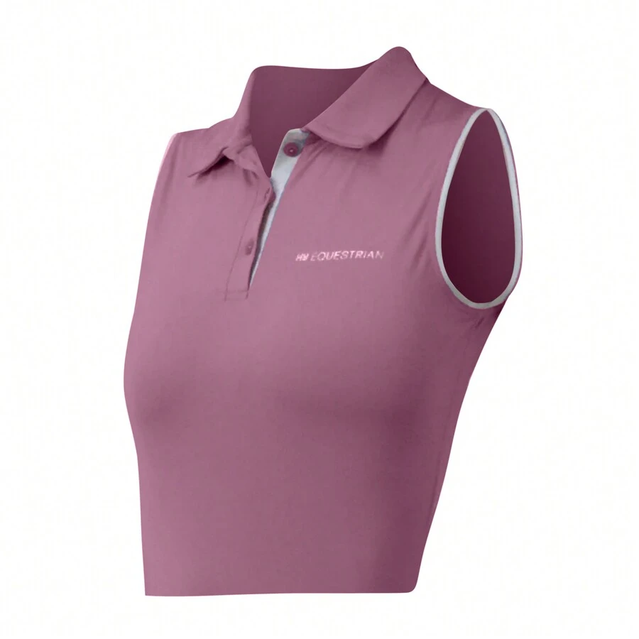 Hy Womens/Ladies Synergy Polo Shirt (Grape) - Purple - View 1