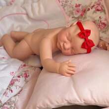 REBORN BABY DOLL SILICONE BODY PROMOTION - Rot - Übersicht 8