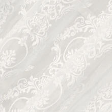 1 件灯笼花蕾丝窗帘，简约风格透明窗帘，适用于窗户、隔断、露台、阳台 - 白色 - 查看 3