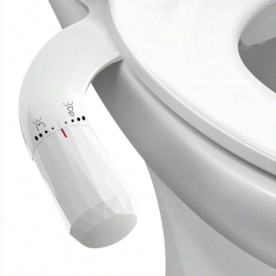 Bidet Aufsatz für Toilette Ultraflach selbstreinigendes Frischwasser Sprüher Bidet für