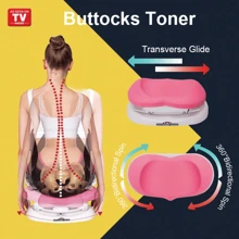 MBB Magic BB Wasit Trainer For Women - Body Shaping Machine For Home Gym, Buttocks Training Machine, Buttock Lift Machine, Hip Trainer, Buttock Lifting Massage-Pink Color - Pink - View 2